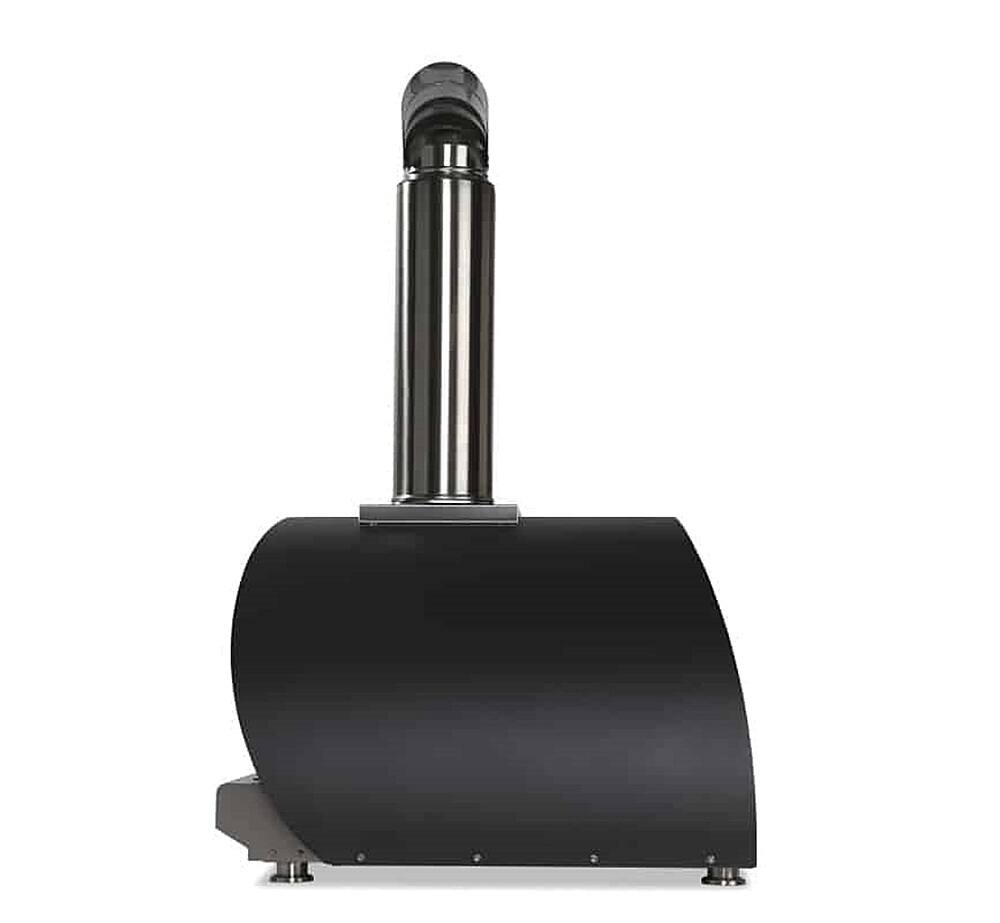 Alt View 1. Coyote Outdoor Living - The DUOMO 40" wood-fired outdoor pizza oven - Matte Black.