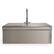 Angle. Coyote Outdoor Living - Farmhouse Outdoor Sink - Stainless Steel.