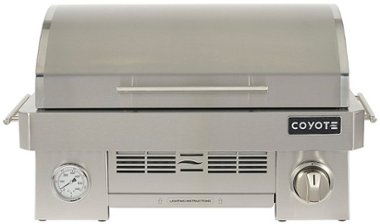 Coyote LP Portable Grill - Stainless Steel - Angle_Zoom