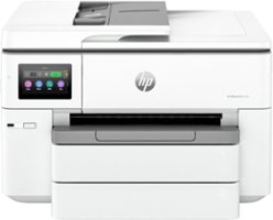 HP - OfficeJet Pro 9730e Wireless All-In-One Wide Format Inkjet Printer with 3 Months of Instant Ink Included with HP+ - White - Front_Zoom