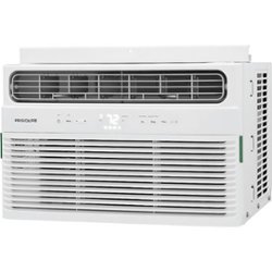 Frigidaire - 8,000 BTU Smart Window Air Conditioner with Wi-Fi and Remote in White - White - Front_Zoom