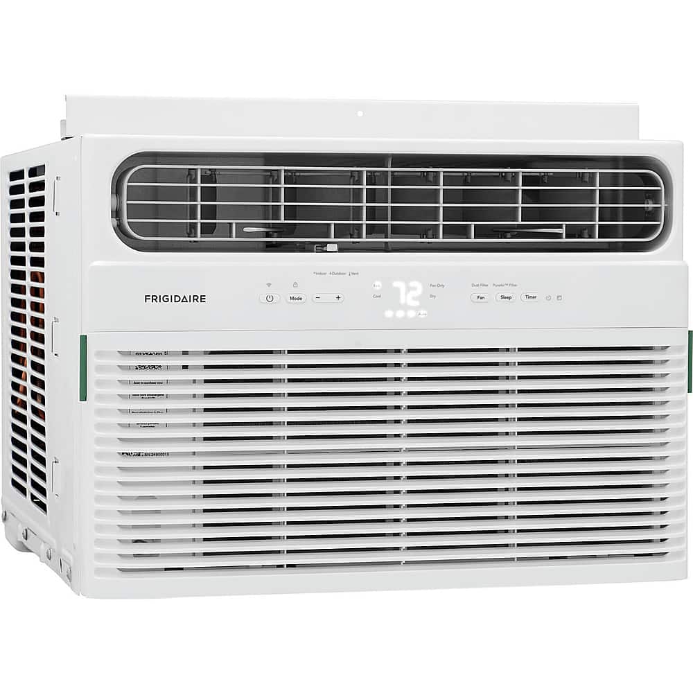 Alt View 11. Frigidaire - 12,000 BTU Smart Window Air Conditioner with Wi-Fi and Remote - White.