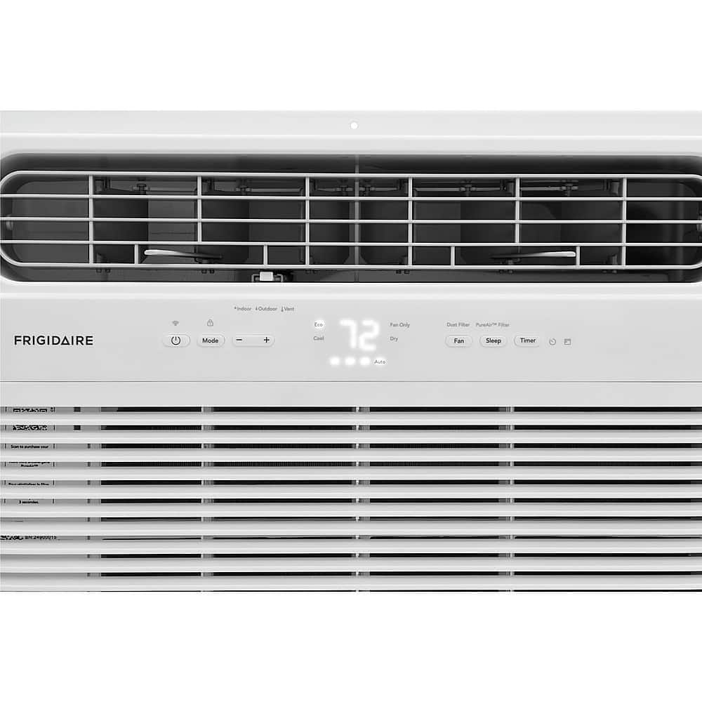 Alt View 13. Frigidaire - 12,000 BTU Smart Window Air Conditioner with Wi-Fi and Remote - White.