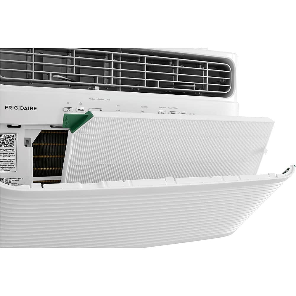Alt View 16. Frigidaire - 12,000 BTU Smart Window Air Conditioner with Wi-Fi and Remote - White.