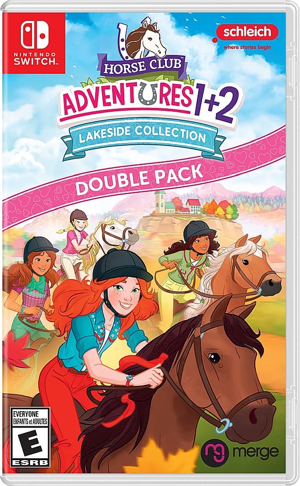 Front. Maximum Games - Horse Club Adventures 1+2: Lakeside Collection.