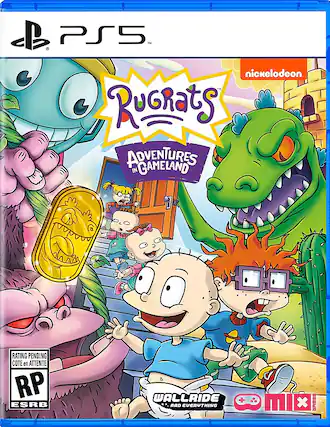 Front. Limited Run Games - Rugrats Adventures in Gameland. - RP (Rating Pending)