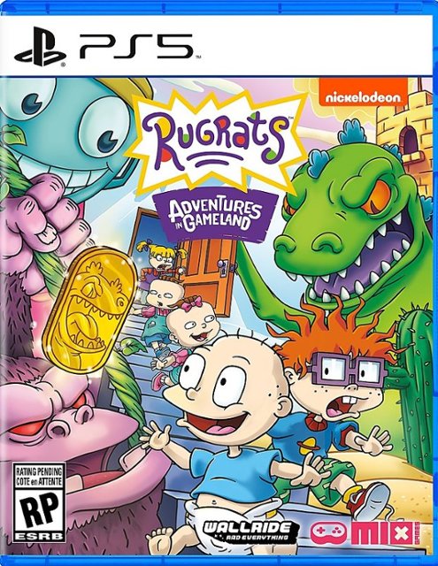 Front. Limited Run Games - Rugrats Adventures in Gameland.
