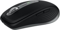 Logitech - MX Anywhere 3S for Mac Wireless Bluetooth Fast Scrolling Mouse with Programmable Buttons - Space Gray - Front_Zoom