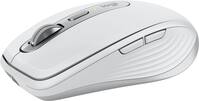 Logitech - MX Anywhere 3S for Mac Wireless Bluetooth Optical Fast Scrolling Mouse with Programmable Buttons - Wireless - Pale Gray - Front_Zoom