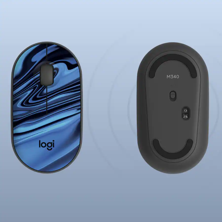Logitech M340 Limited Edition Wireless Optical Ambidextrous Mouse with ...