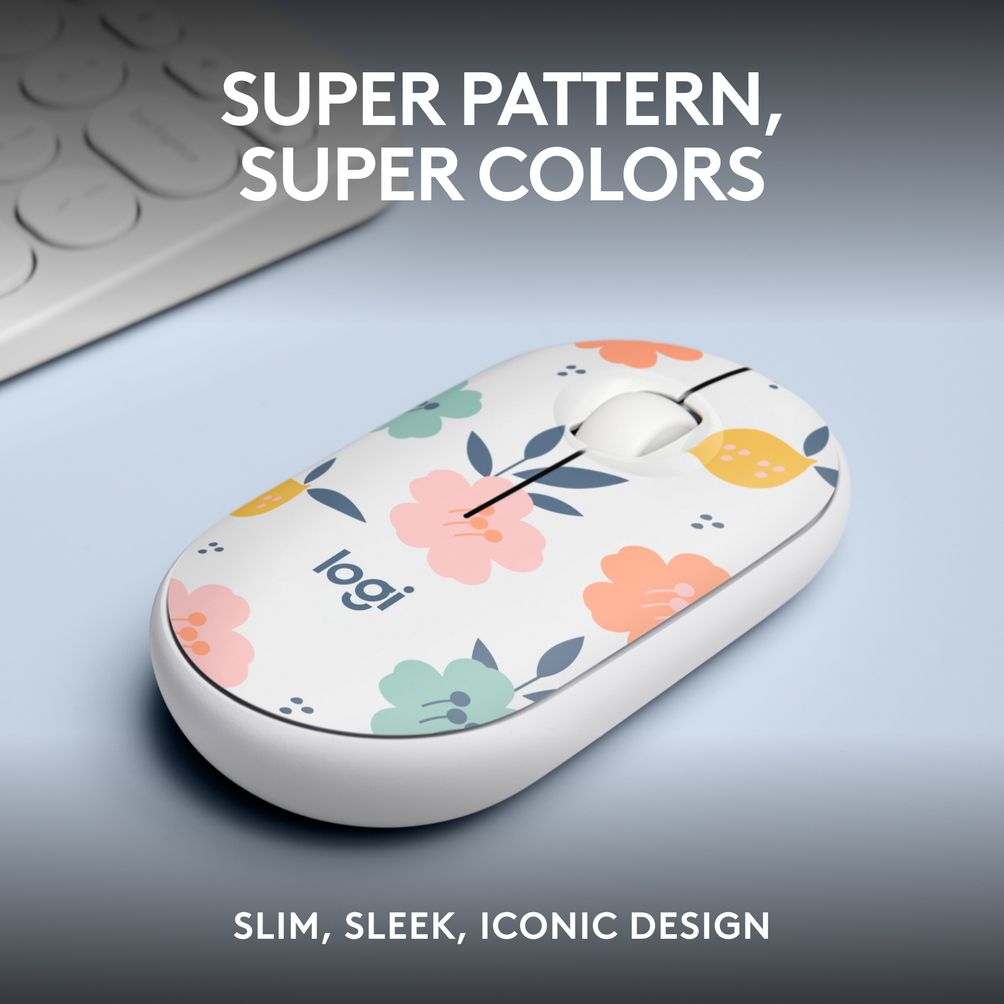 SUPER PATTERN, SUPER COLORS logi SLIM, SLEEK, ICONIC DESIGN