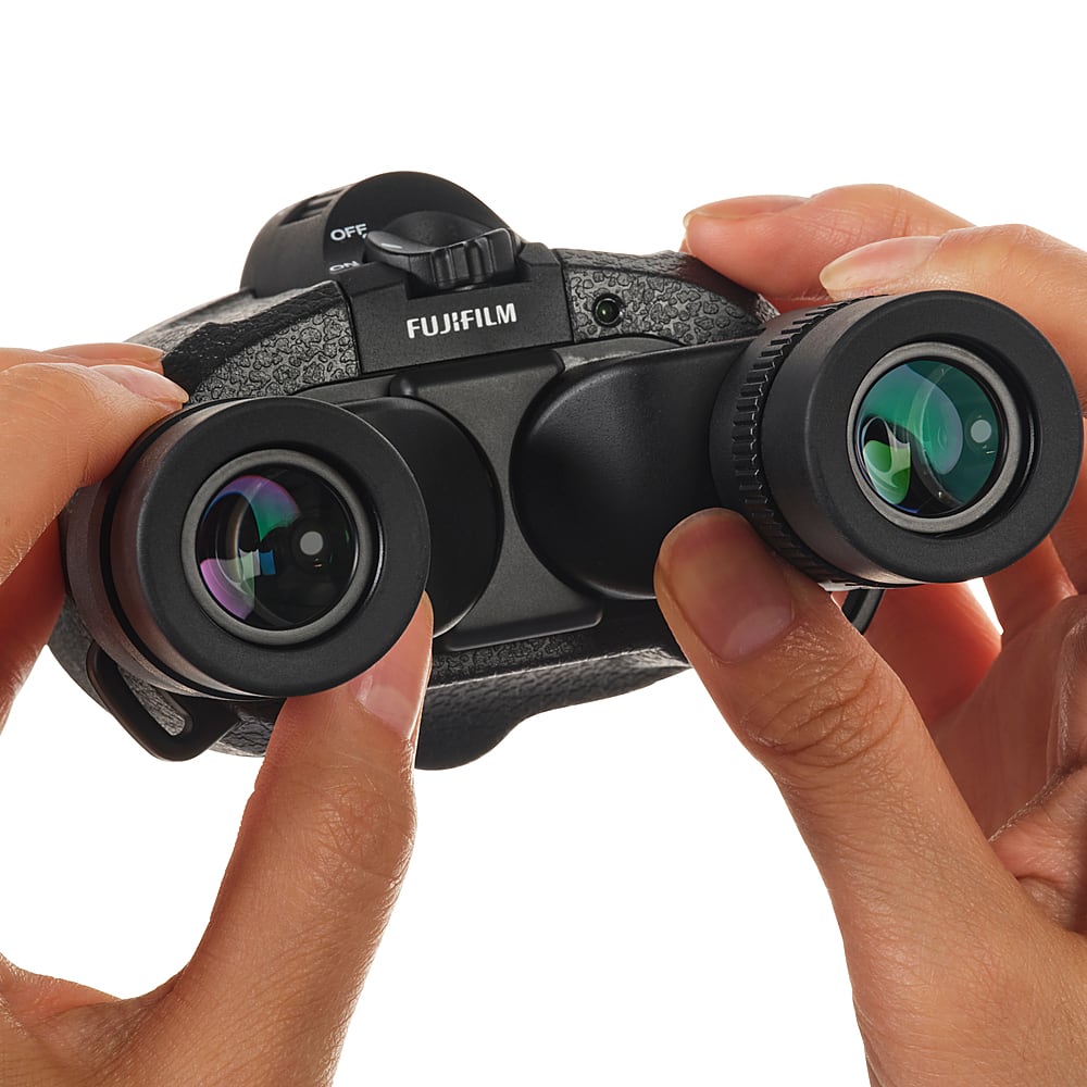 Alt View 20. Fujinon - Fujinon Techno-Stabi TS12x28WP Compact Binoculars with Electronic Stabilization - Black.