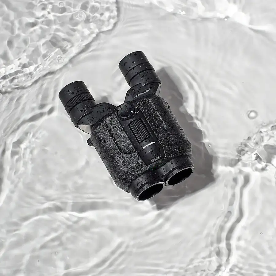 Alt View 21. Fujinon - Fujinon Techno-Stabi TS12x28WP Compact Binoculars with Electronic Stabilization - Black.