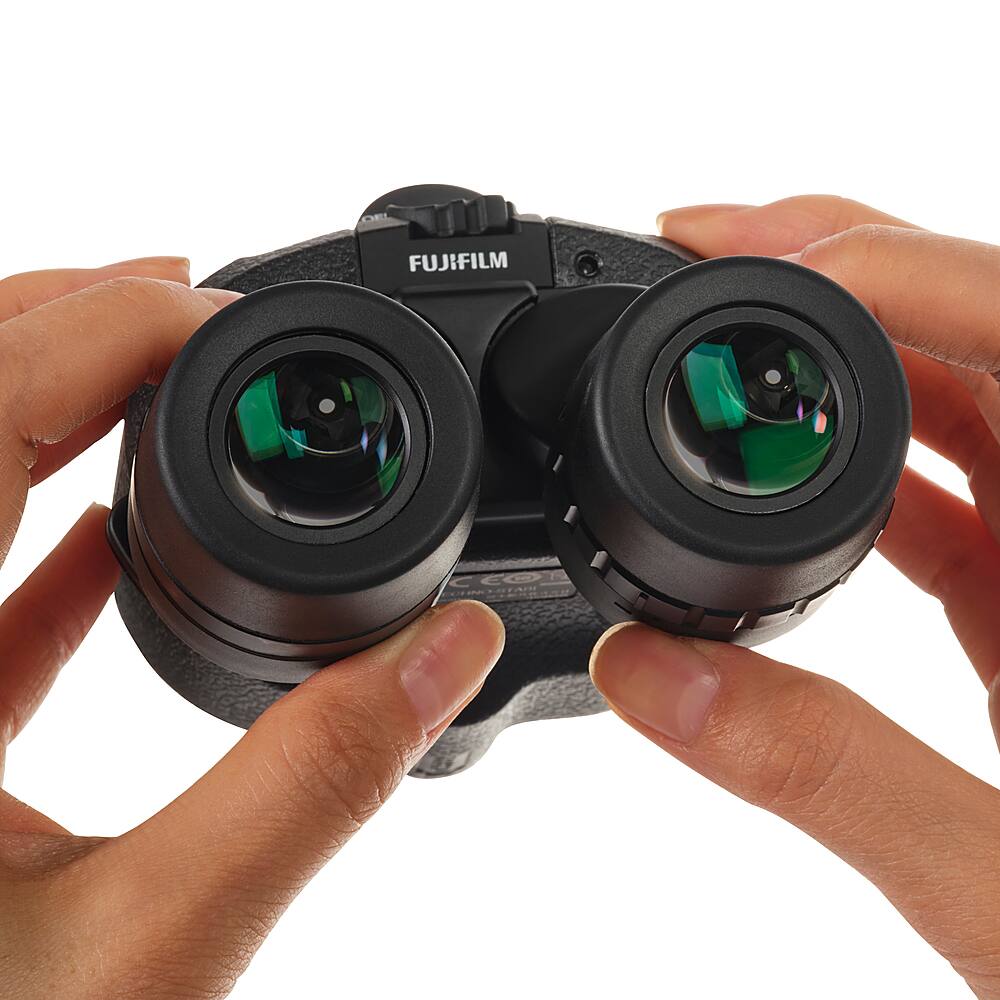 Alt View 22. Fujinon - Fujinon Techno-Stabi TS16x28WP Compact Binoculars with Electronic Stabilization - Black.