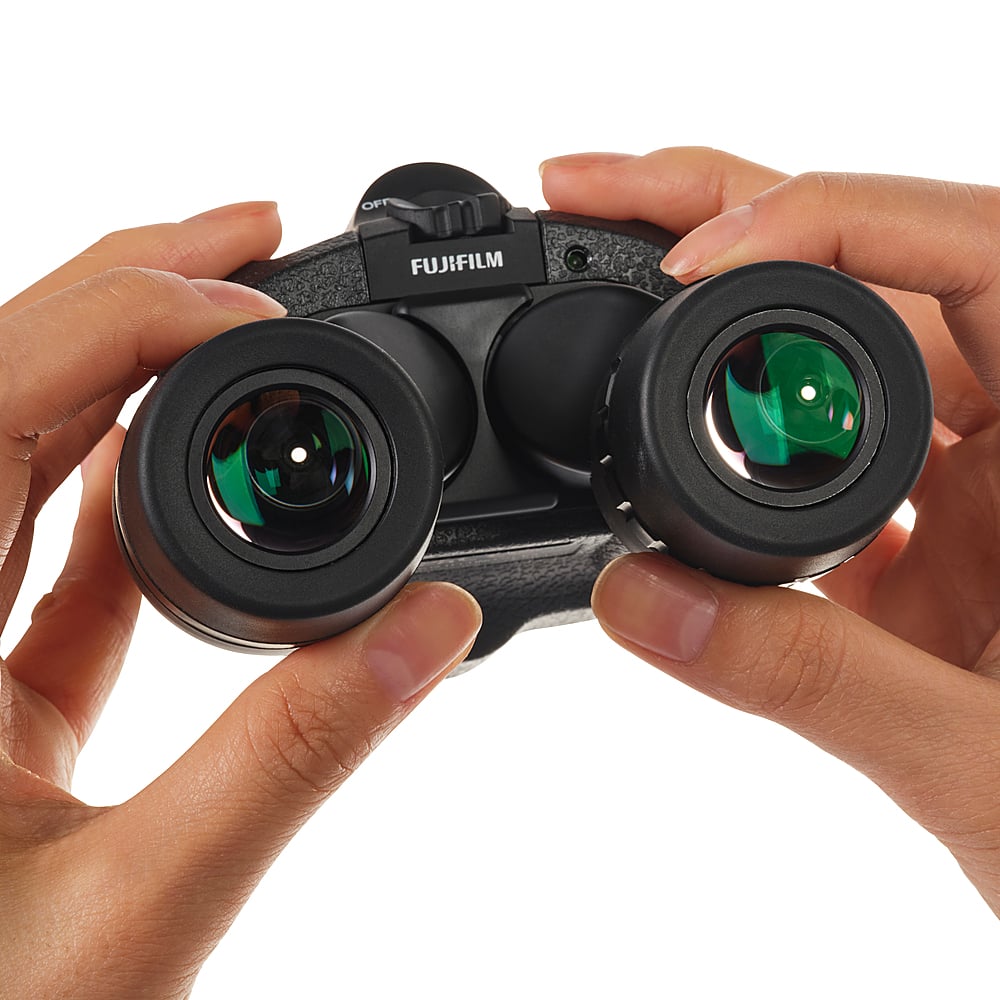 Alt View 23. Fujinon - Fujinon Techno-Stabi TS16x28WP Compact Binoculars with Electronic Stabilization - Black.