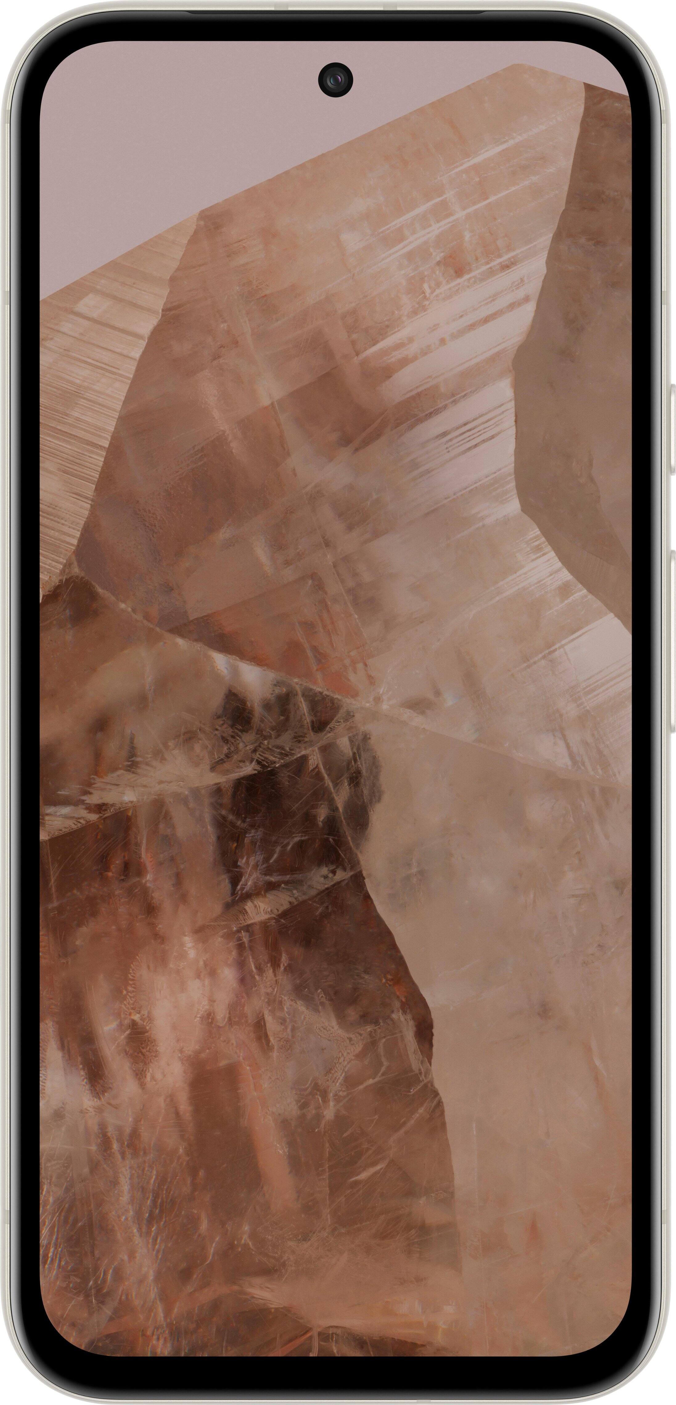 Alt View 12. Google - Pixel 8a 5G 128GB (Unlocked) - Porcelain.