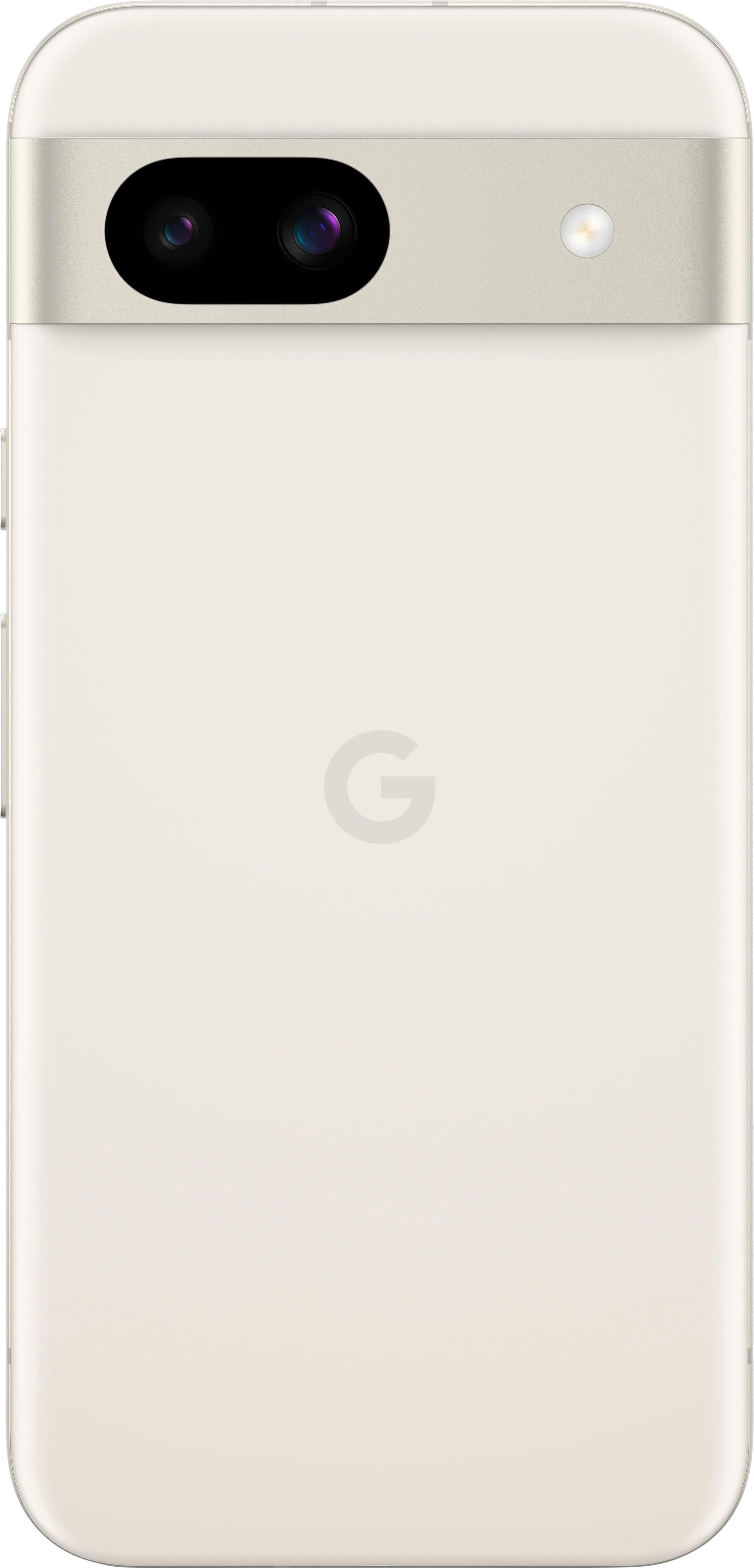 Alt View 2. Google - Pixel 8a 5G 128GB (Unlocked) - Porcelain.