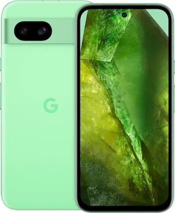 Front. Google - Pixel 8a 5G 128GB (Unlocked) - Aloe.