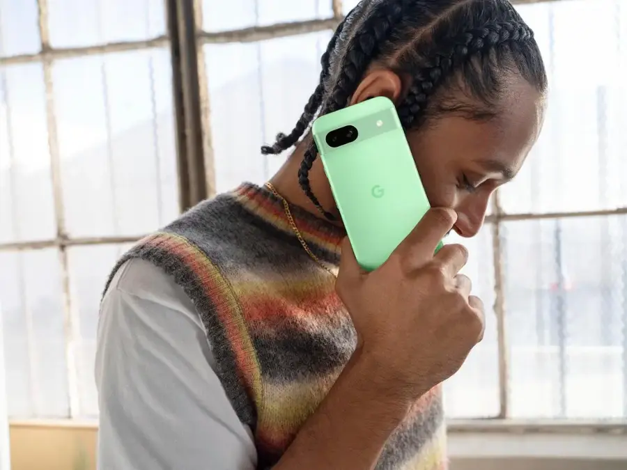 Alt View 13. Google - Pixel 8a 5G 128GB (Unlocked) - Aloe.