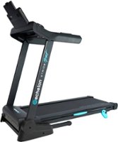 Echelon - Stride 10 Sport Manual Incline Treadmill with Cushioned Deck - Black - Angle_Zoom
