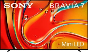Sony - 85" class BRAVIA 7 Mini LED QLED 4K UHD Smart Google TV - Front_Zoom
