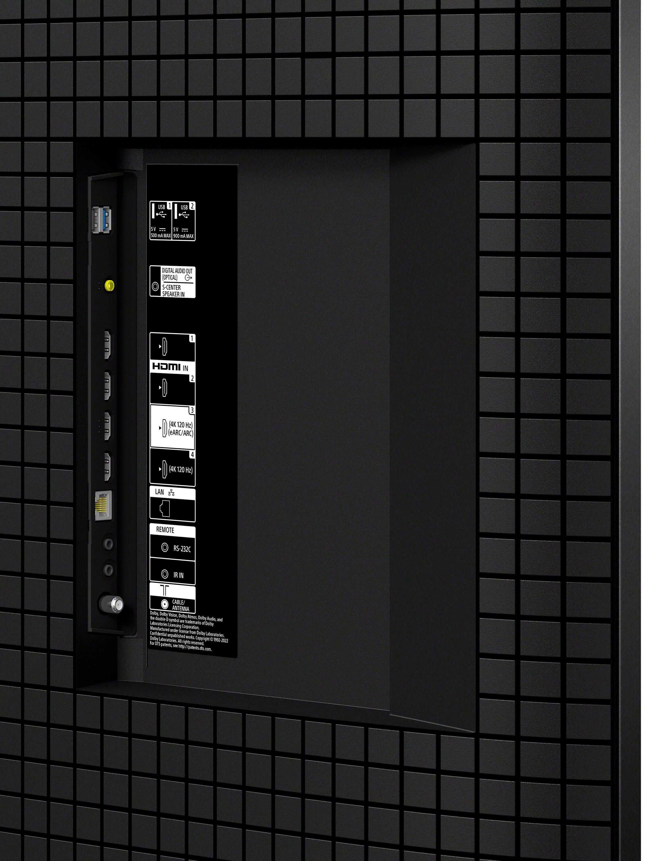 Alt View 1. Sony - 85" class BRAVIA 7 Mini LED QLED 4K UHD Smart Google TV - Black.