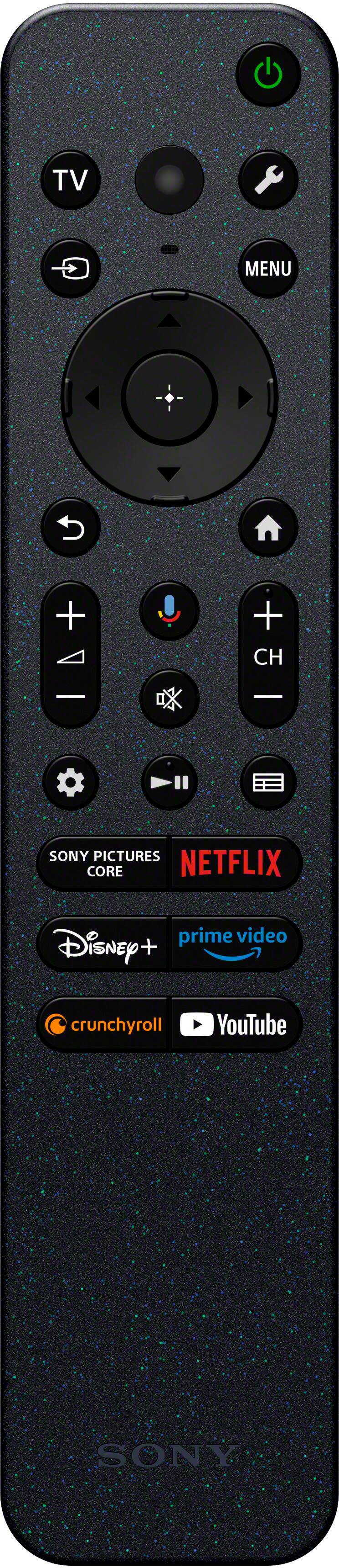 Remote Control. Sony - 85" class BRAVIA 7 Mini LED QLED 4K UHD Smart Google TV - Black.