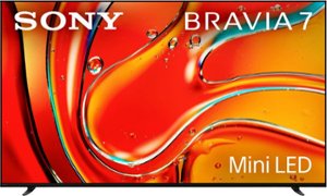 Sony - 65" class BRAVIA 7 Mini LED QLED 4K UHD Smart Google TV - Front_Zoom