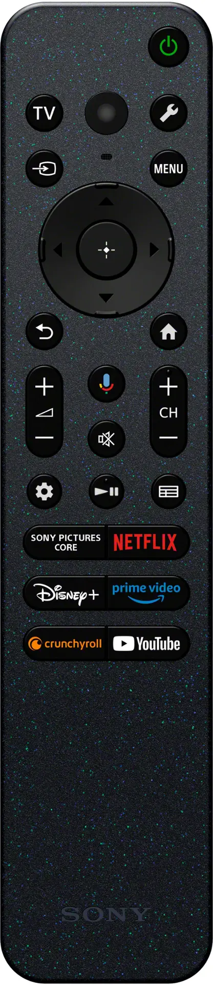 Remote Control. Sony - 75" class BRAVIA 7 Mini LED QLED 4K UHD Smart Google TV - Black.