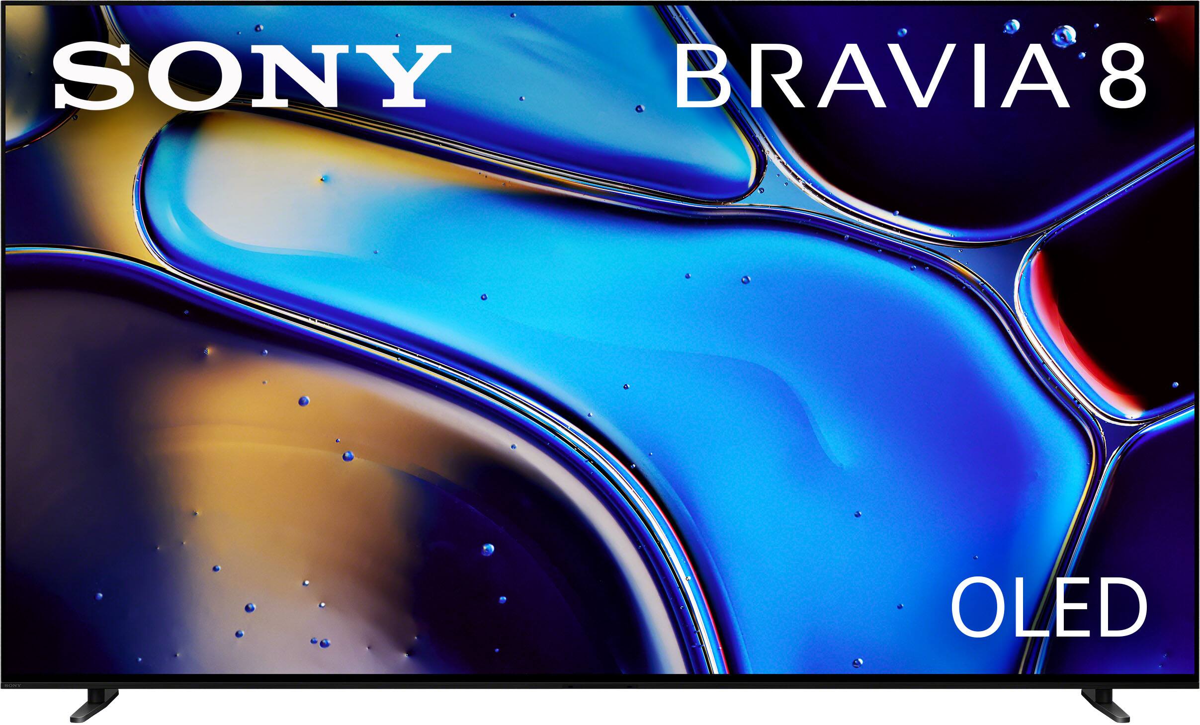 Sony 77" class BRAVIA 8 OLED 4K HDR Smart Google TV K77XR80, 2024 Model gallery view