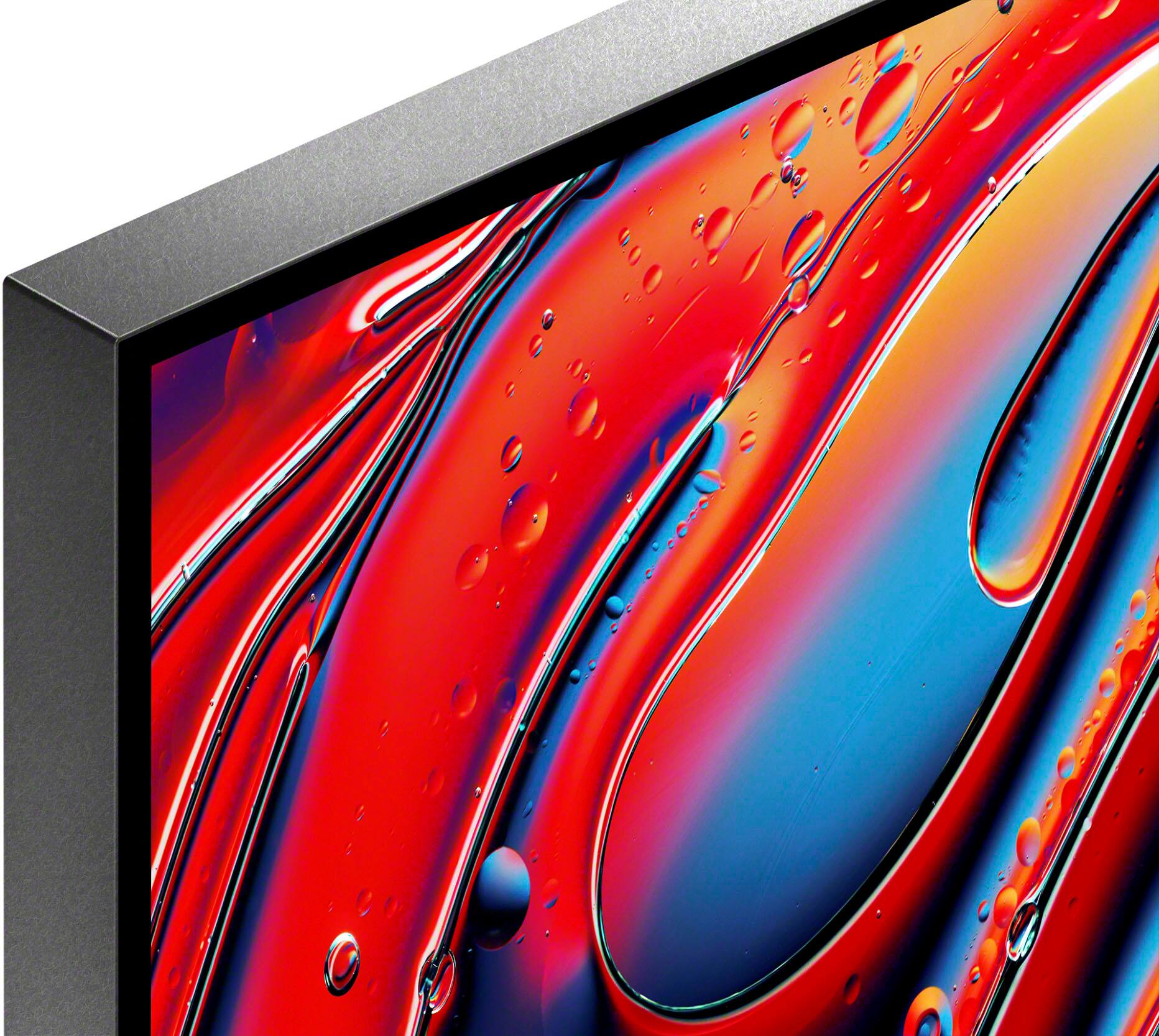 Angle. Sony - 75" Class BRAVIA 9 Mini LED QLED 4K UHD Smart Google TV - Black.