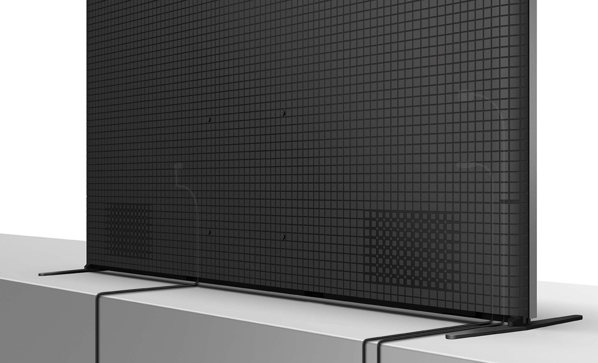 Left. Sony - 75" Class BRAVIA 9 Mini LED QLED 4K UHD Smart Google TV - Black.