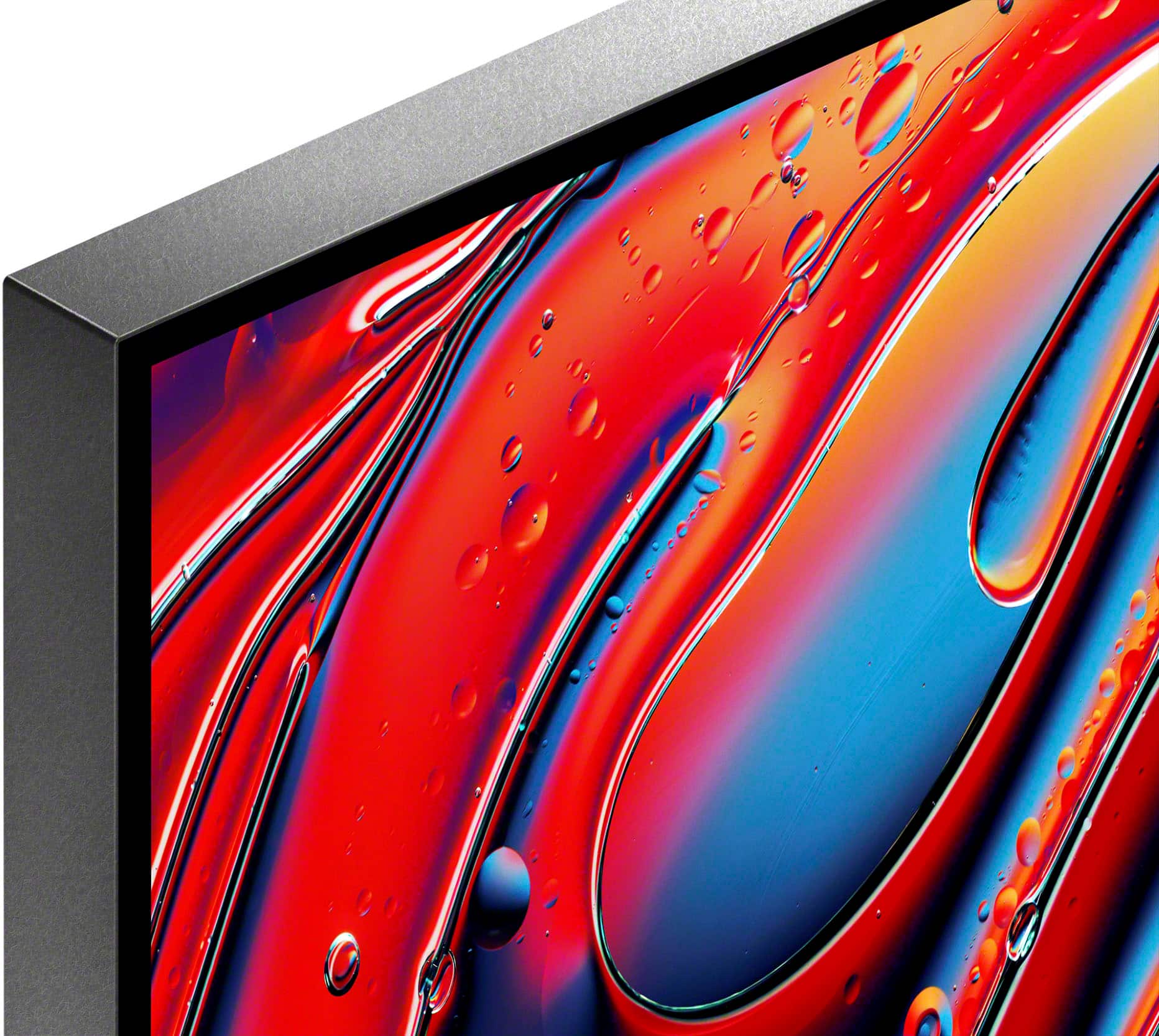 Angle. Sony - 85" Class BRAVIA 9 Mini LED QLED 4K UHD Smart Google TV - Black.