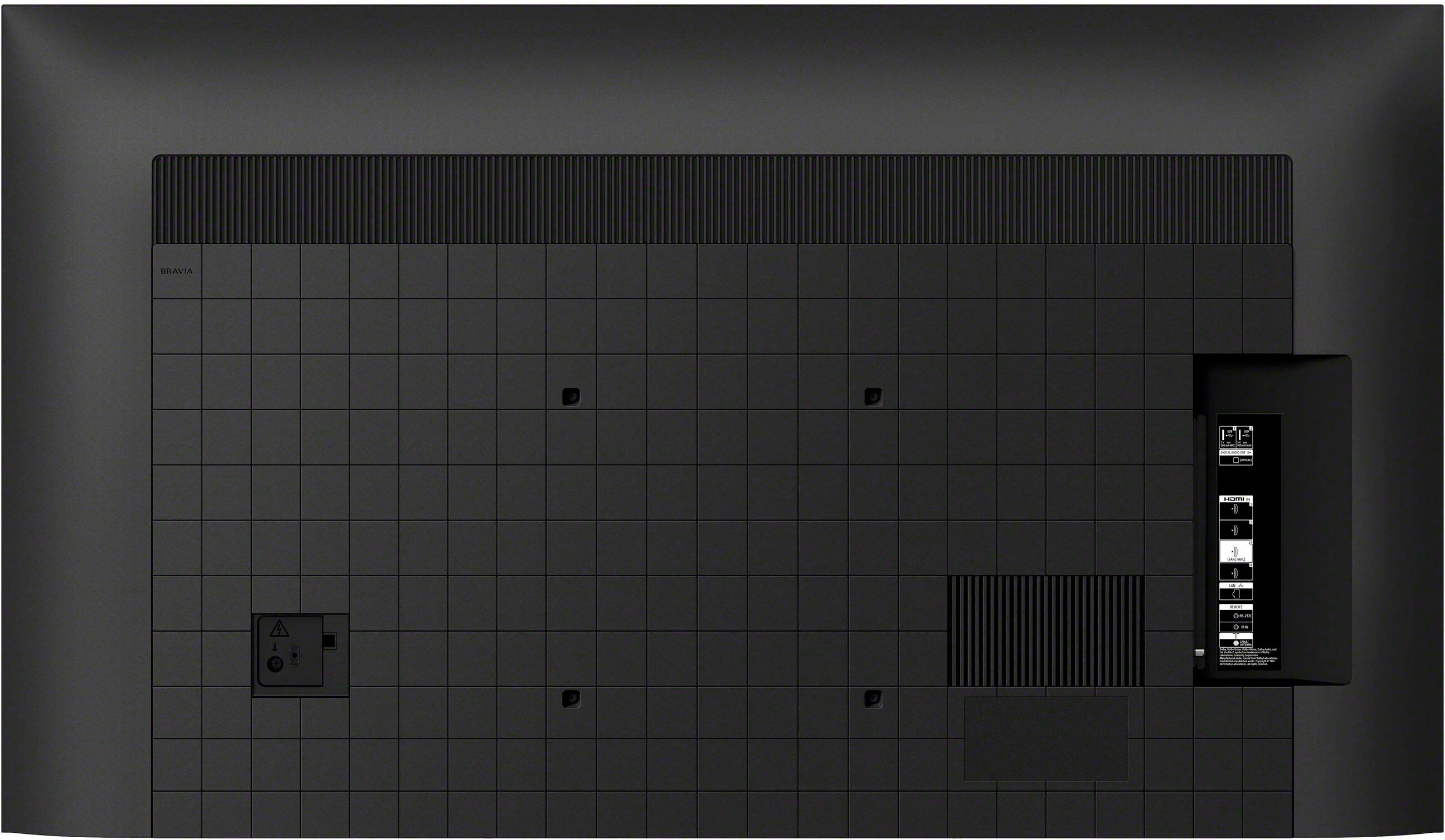 Back. Sony - 65" Class BRAVIA 3 LED 4K UHD Smart Google TV - Black.