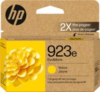 HP - 923e EvoMore Ink Cartridge - Yellow - Front_Zoom