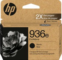 HP - 936e EvoMore Ink Cartridge - Black - Front_Zoom