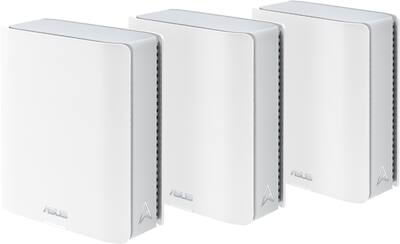 ASUS ZenWiFi BT10 BE18000 Tri Band Mesh Wi Fi 7 System (3 pack ASUS ZenWiFi BT10 BE18000 Tri Band Mesh Wi Fi 7 System (3 pack