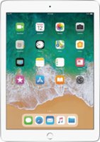 Apple - Geek Squad Certified Refurbished iPad (5th generation) with WiFi - 32GB - Silver - Front_Zoom
