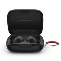 Sennheiser - Momentum Sport Earbuds - Black - Front_Zoom