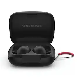 Sennheiser - MOMENTUM Sport Earbuds - Black