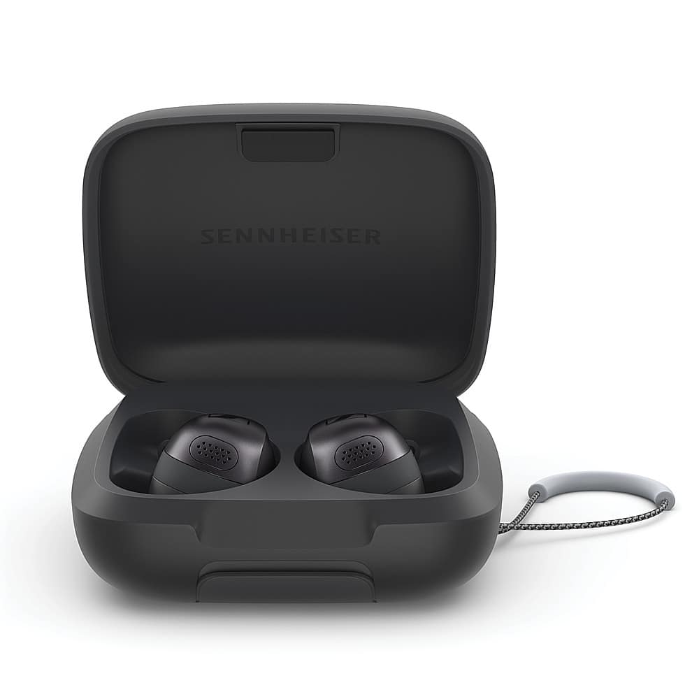 Alt View 11. Sennheiser - Momentum Sport Earbuds - Black.