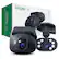 Angle. DroneMobile - DroneMobile XC - 2K QHD Dash Cam with LTE + GPS + WiFi bundled with DroneMobile XC Interior Camera - Black.