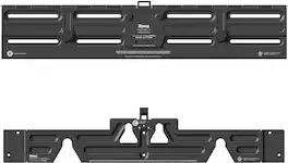 Roku - Wall Mount Kit for 55” Pro Series TV - Ultra-Slim with Minimalist, Flat Design - Hinged Mount for Easy Access to Cables - Black