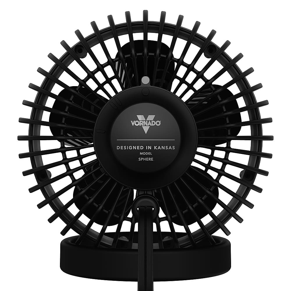 Alt View 13. Vornado - Sphere Desk Fan - Black.