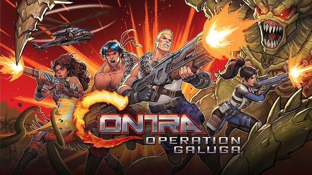 Front. Nintendo - Contra: Operation Galuga.