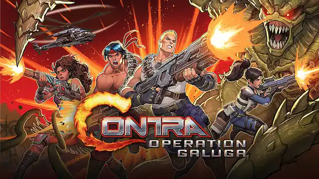 Front. Nintendo - Contra: Operation Galuga. - T (Teen 13+)