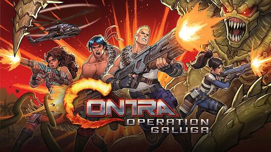 Contra: Operation Galuga Nintendo Switch – OLED Model, Nintendo
