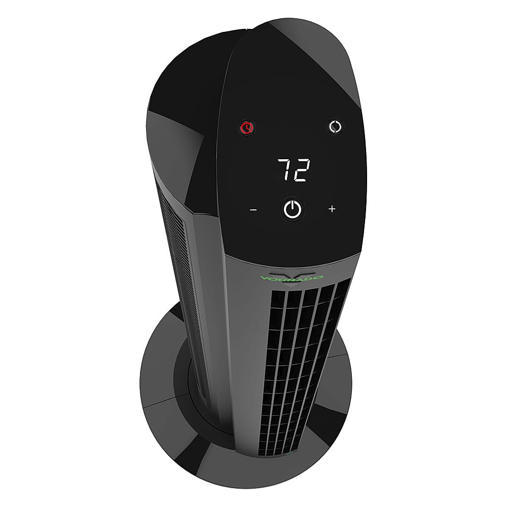 Alt View 12. Vornado - Ozi42dc Tower Fan - Black.