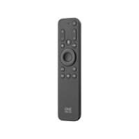 One For All Apple TV Remote - Black - Front_Zoom