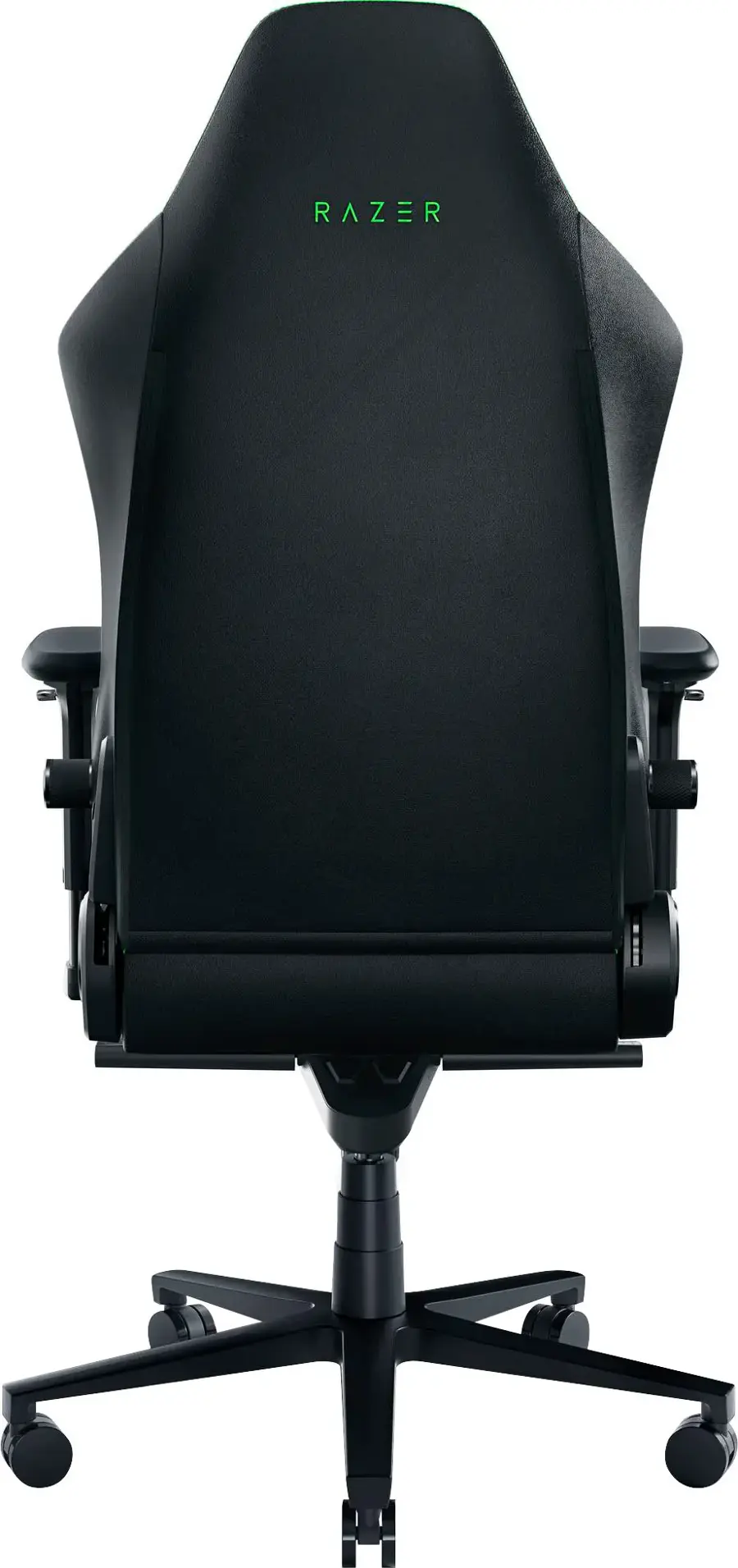 Alt View 21. Razer - Iskur V2 Gaming Chair with Adaptive Lumbar Support - Black/Green.